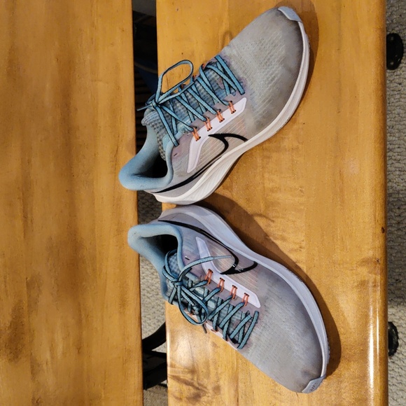 Nike Air Zoom Pegasus 39 tie dye effect gray purple orange and blue  size 9.5 - Picture 4 of 11